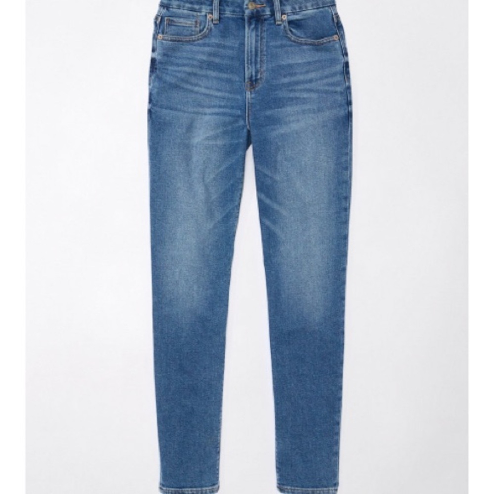 American Eagle Outfitters Women’s Medium Blue High-Rise Slim Jeans